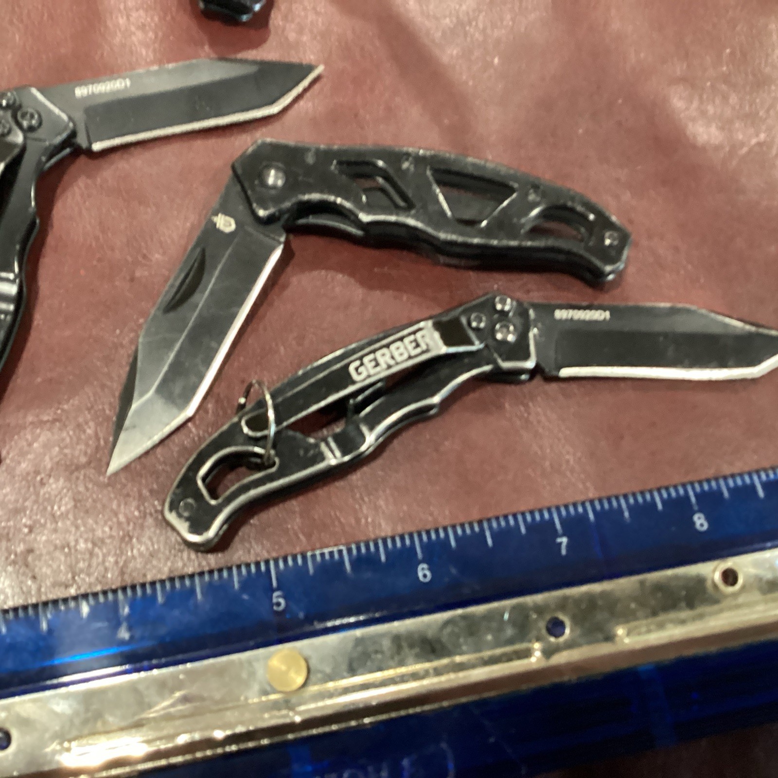 3 Used Gerber 8971223D1. Good Condition TSA G21 As Pictured.