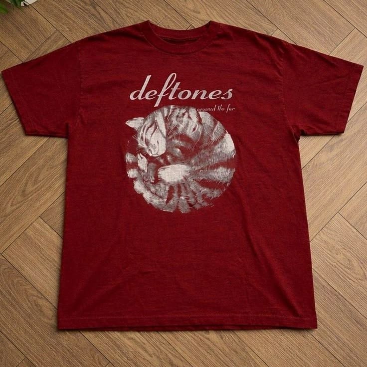 Deftones red band Tee T-shirt rock music ASL126