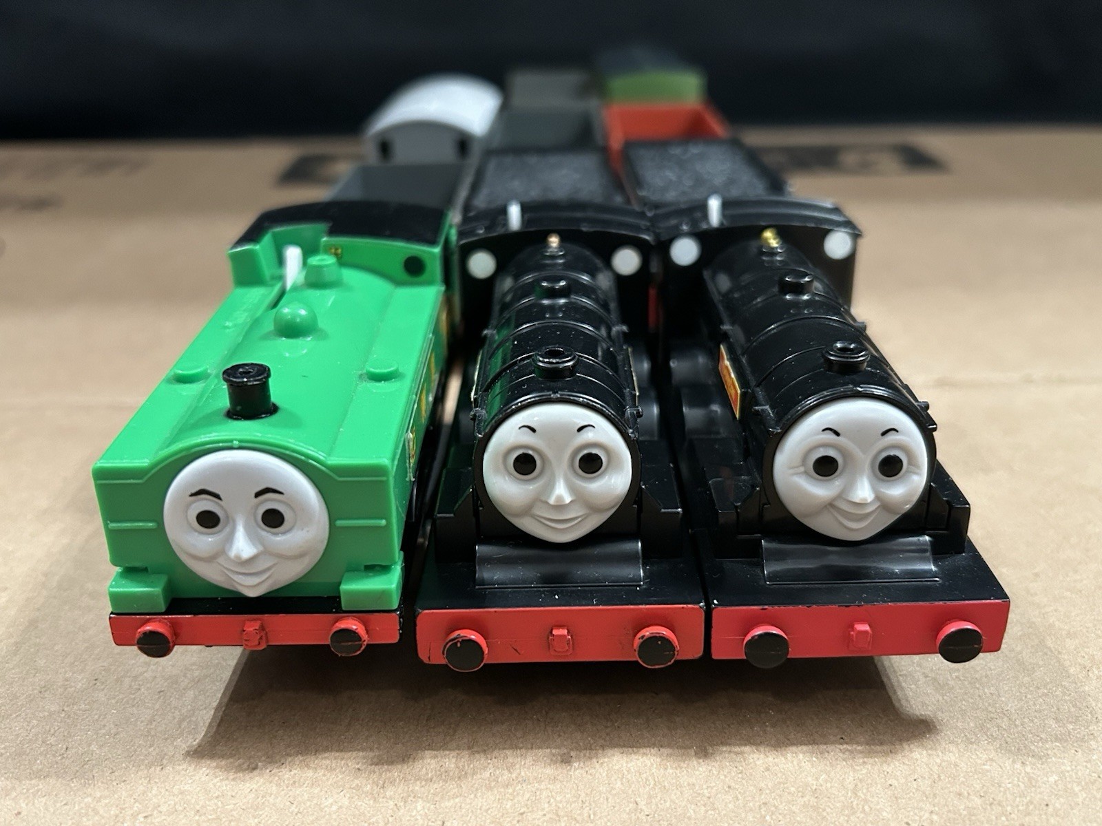 Vintage Extremely Rare Tomy Plarail Duck Donald & Douglas & Trucks Thomas Lot Vintage Extremely Rare Tomy Plarail Duck Donald & Douglas & Trucks Thomas Lot