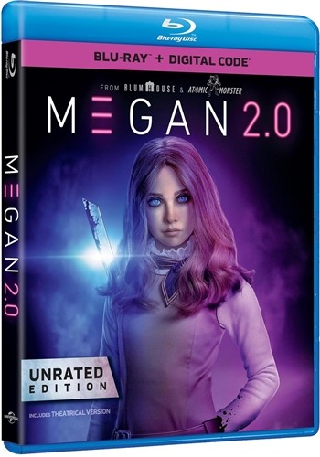 MEGAN M3GAN 2.0 New Sealed Blu-ray Unrated Edition