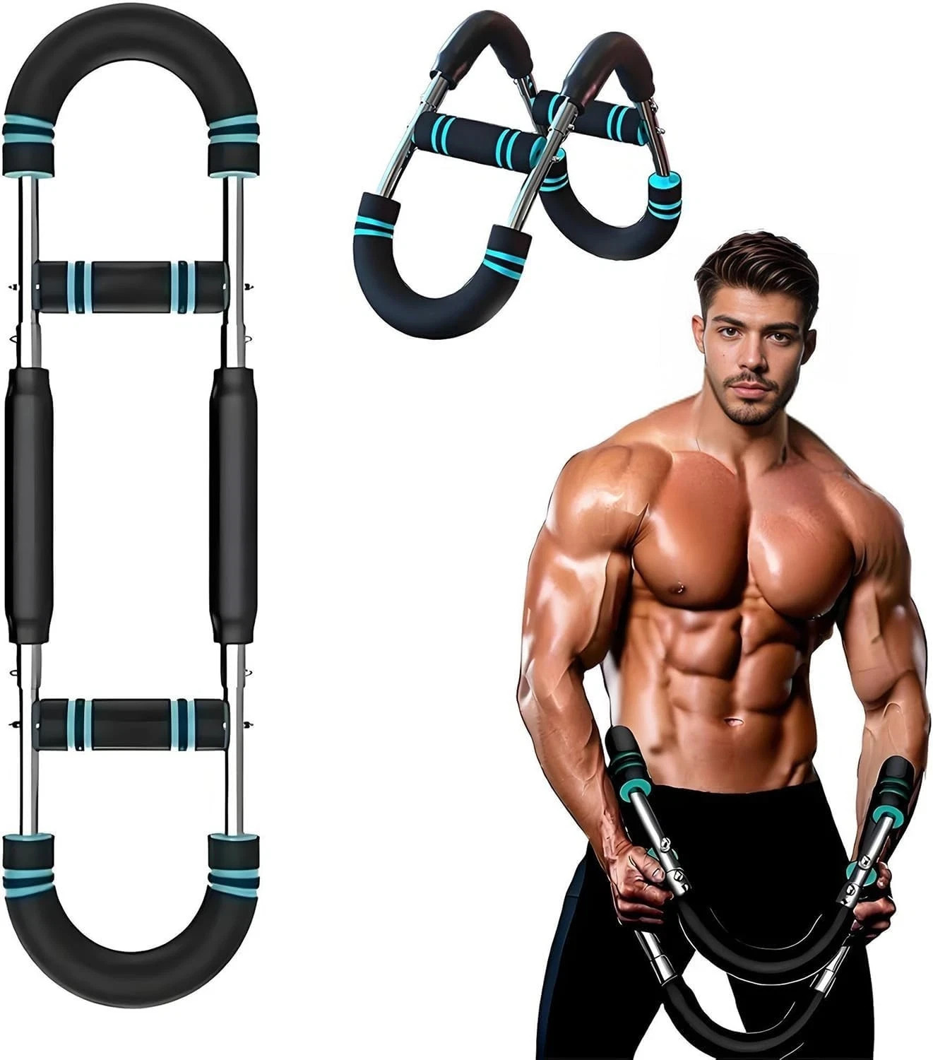 Twister Arm Trainer, Adjustable Arm Trainer for Men with Chest Clip Twister Arm Trainer, Adjustable Arm Trainer for Men with Chest Clip