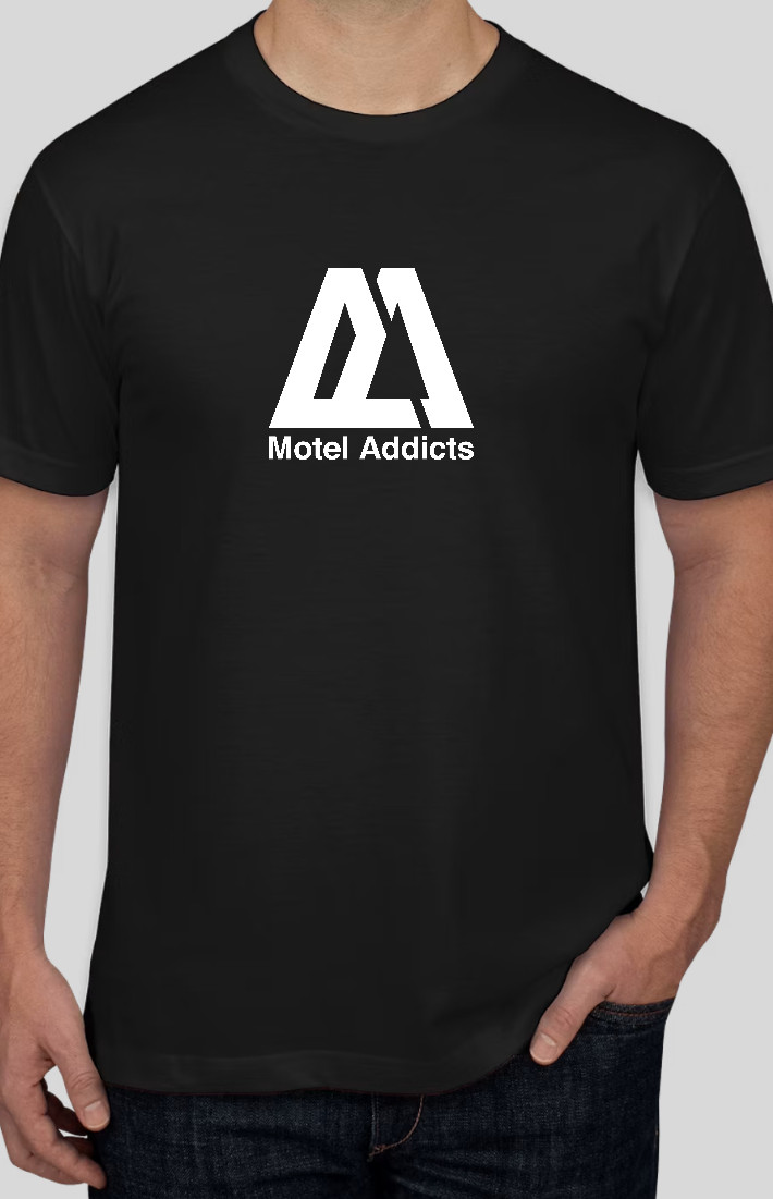 Motel Addicts Original Logo T-Shirt - Men's Black Motel Addicts Original Logo T-Shirt - Men's Black