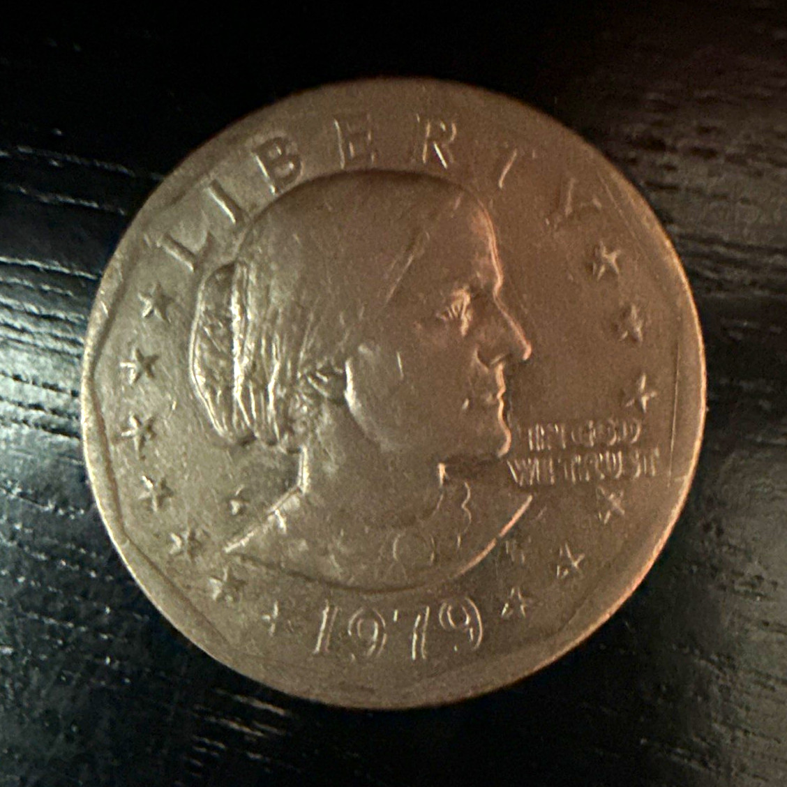 1979 Susan B. Anthony $1 Coin Philadelphia Mint Business Strike KM#207