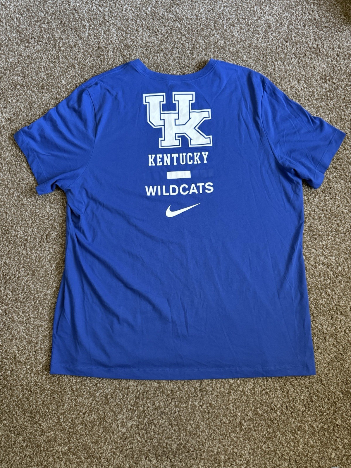 Nike Kentucky Wildcats Blue Drifit Short Sleeve T-Shirt Size 2XL Brand New NWT Nike Kentucky Wildcats Blue Drifit Short Sleeve T-Shirt Size 2XL Brand New NWT