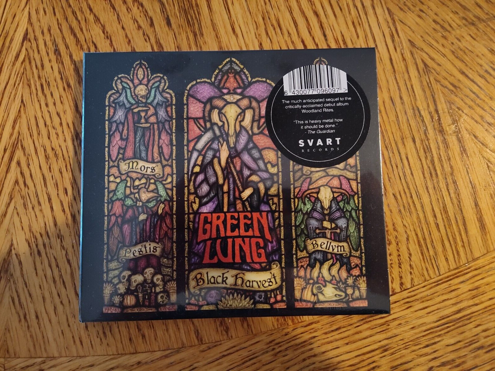Green Lung- Black Harvest CD New/sealed Digipak (Black Sabbath, Woodland Rites)