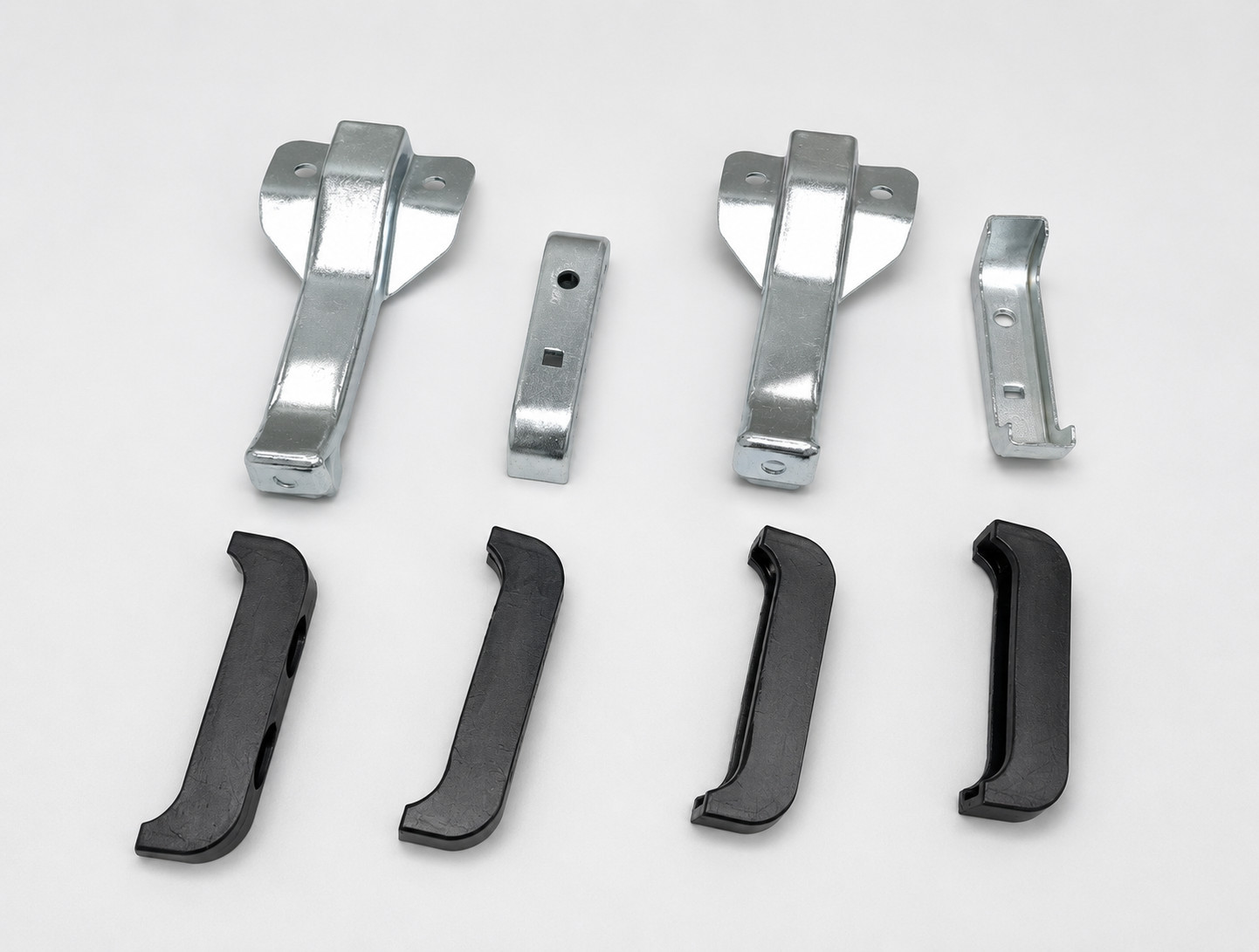 1967-1972 Chevy Gmc Truck C10 C20 4 Core Heavy Duty Radiator Bracket Kit New 8PC