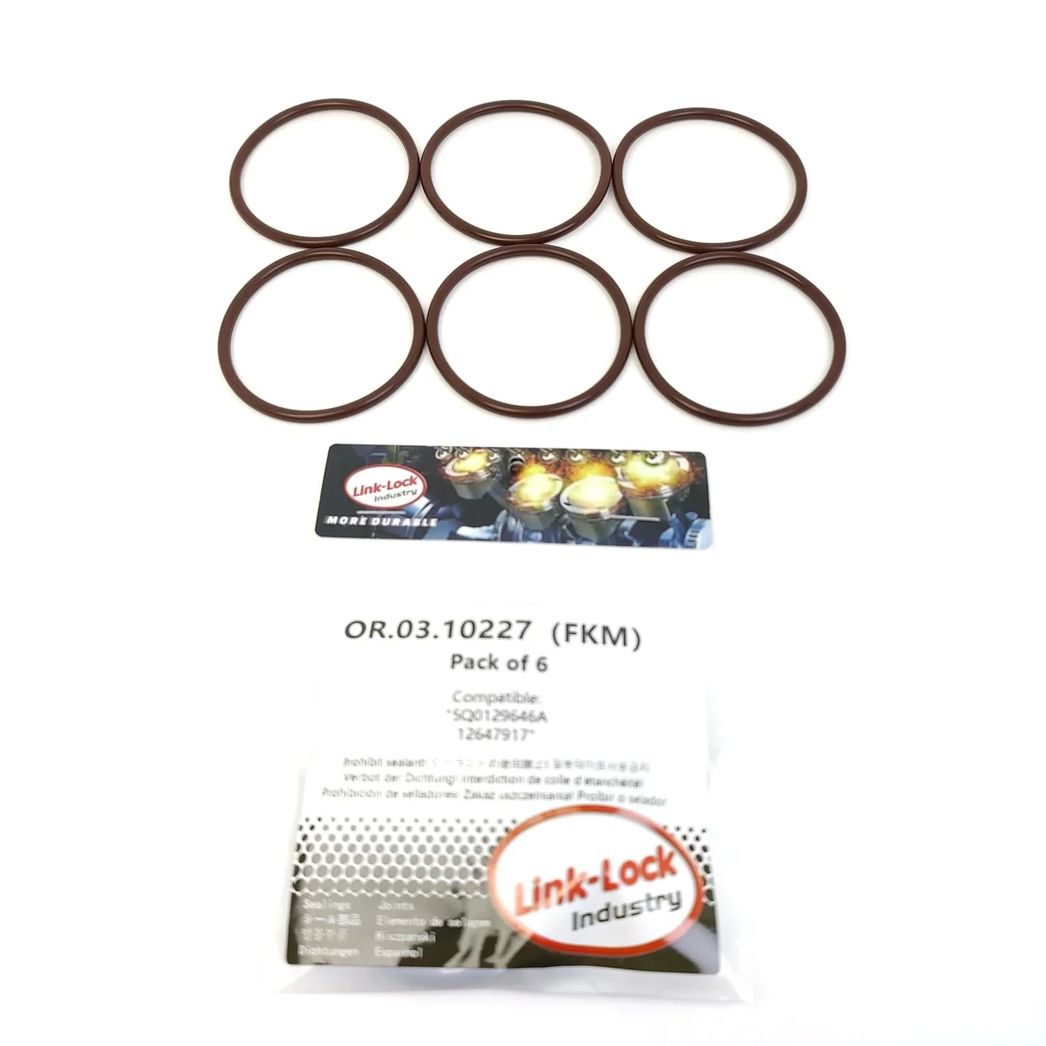 6PCS 5Q0129646A 12647917 For CHEVROLET-L5D L5P For GMC-L5D L5P For AUDI-CZPC DKZ
