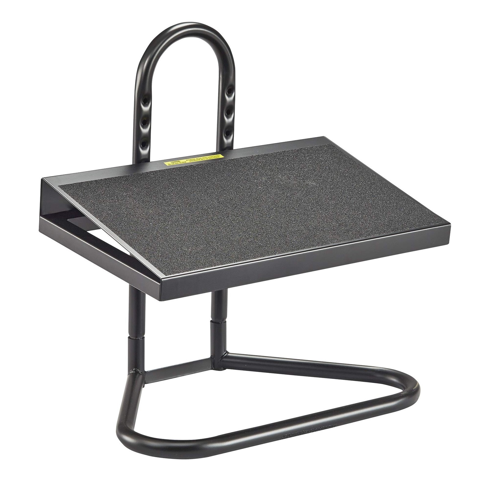 Safco Task Master Adjustable Footrest, 9 Position Textured Platform, Tubular ... Safco Task Master Adjustable Footrest, 9 Position Textured Platform, Tubular ...