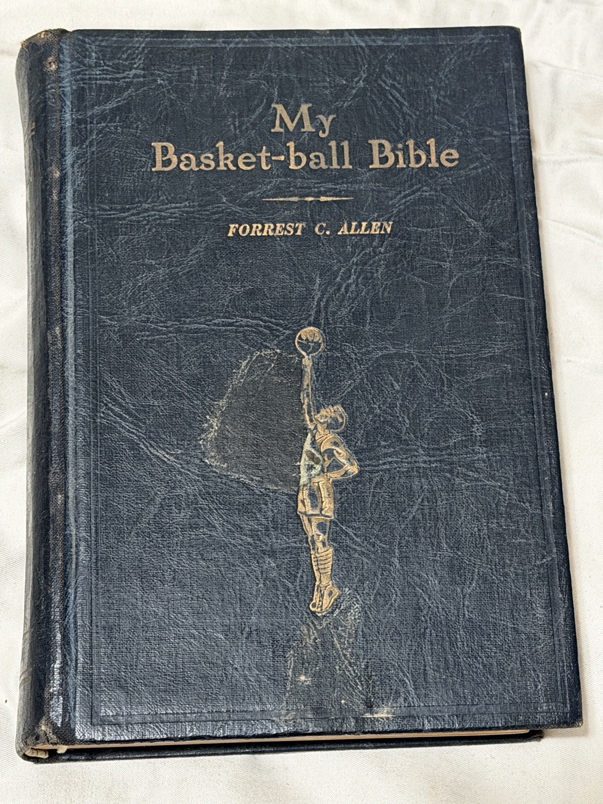 Forrest C. Allen My Basket-Ball Bible 1924 Basketball Illustrated Hardcover Book