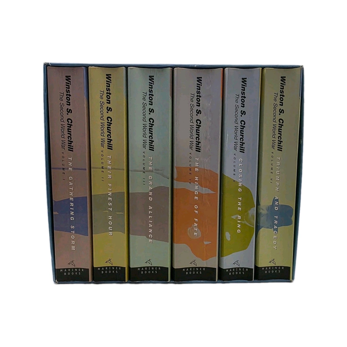Winston S. Churchill The Second World War Hardcover 6-Volume Box Set