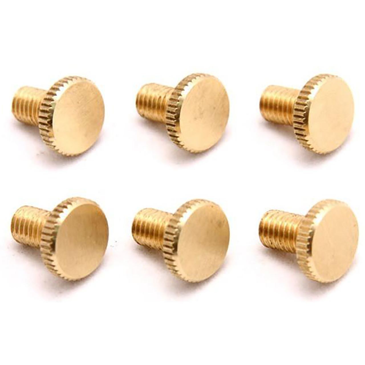 Floyd Rose FROFTSBRASSP Original Fine Tuning Screws, Brass, Set of 6