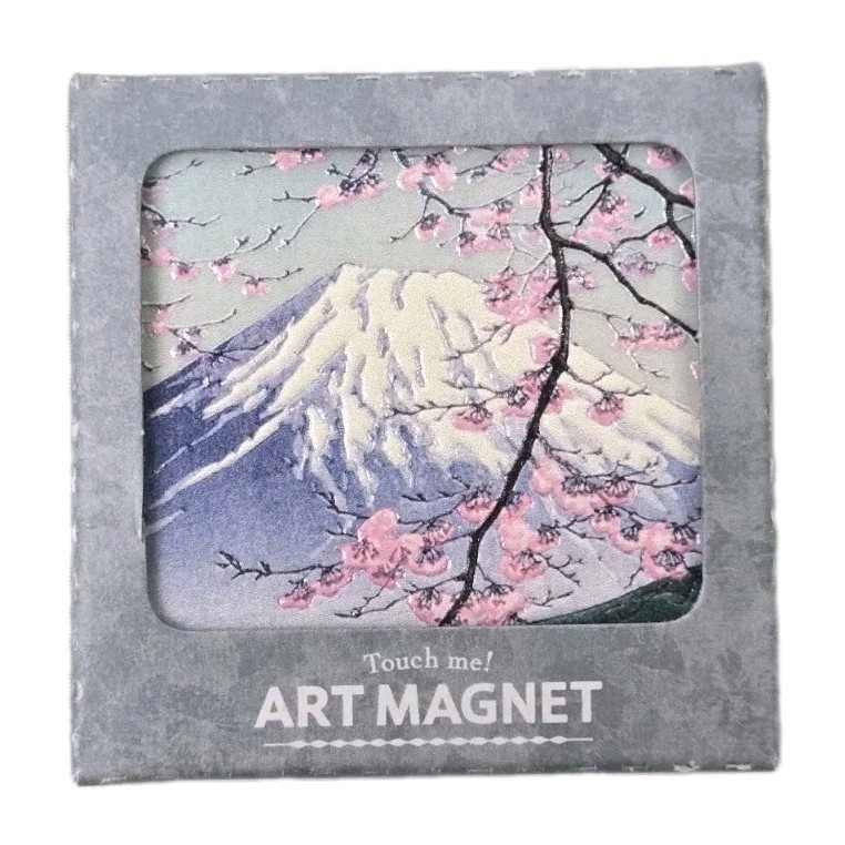 Japanese Ukiyo-e Tile Art Magnet Mino Ware Kawase Hasui Hiroshige Penon Mt. Fuji Japanese Ukiyo-e Tile Art Magnet Mino Ware Kawase Hasui Hiroshige Penon Mt. Fuji