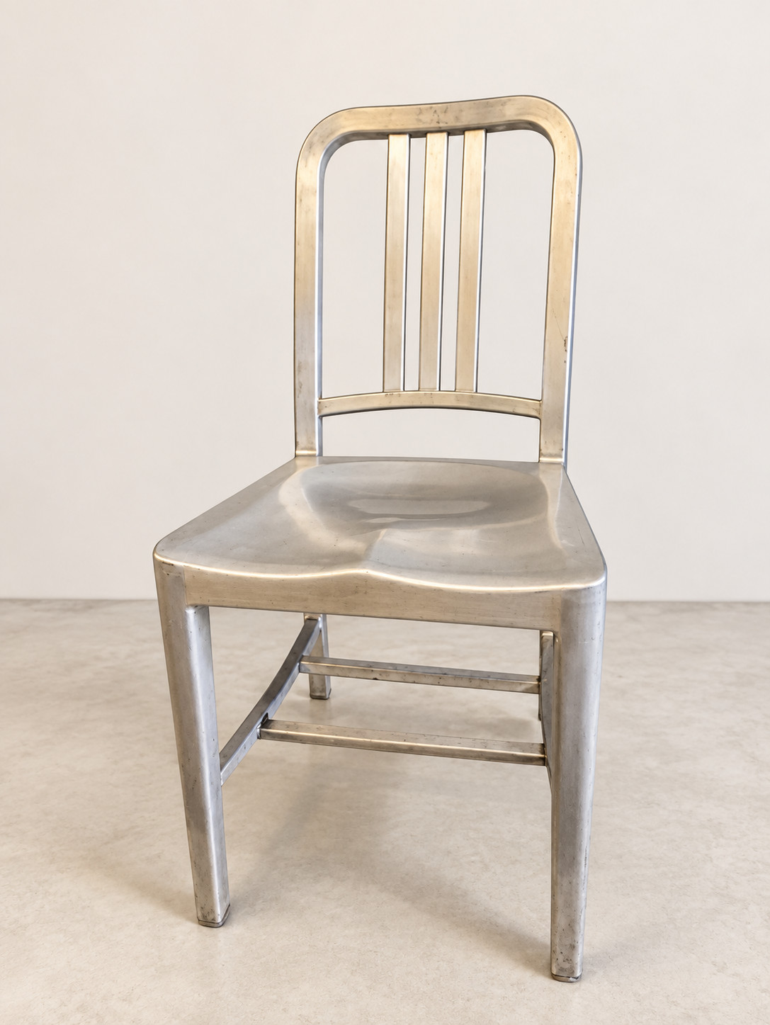 Emeco 1006 Navy Aluminum Chairs — 12 Available