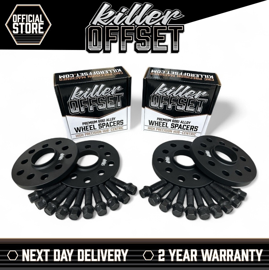 Killer Offset Wheel Spacers 12mm 15mm Bmw 5x112 66.6 G20 G22 G80 G81 G82 G30 G12