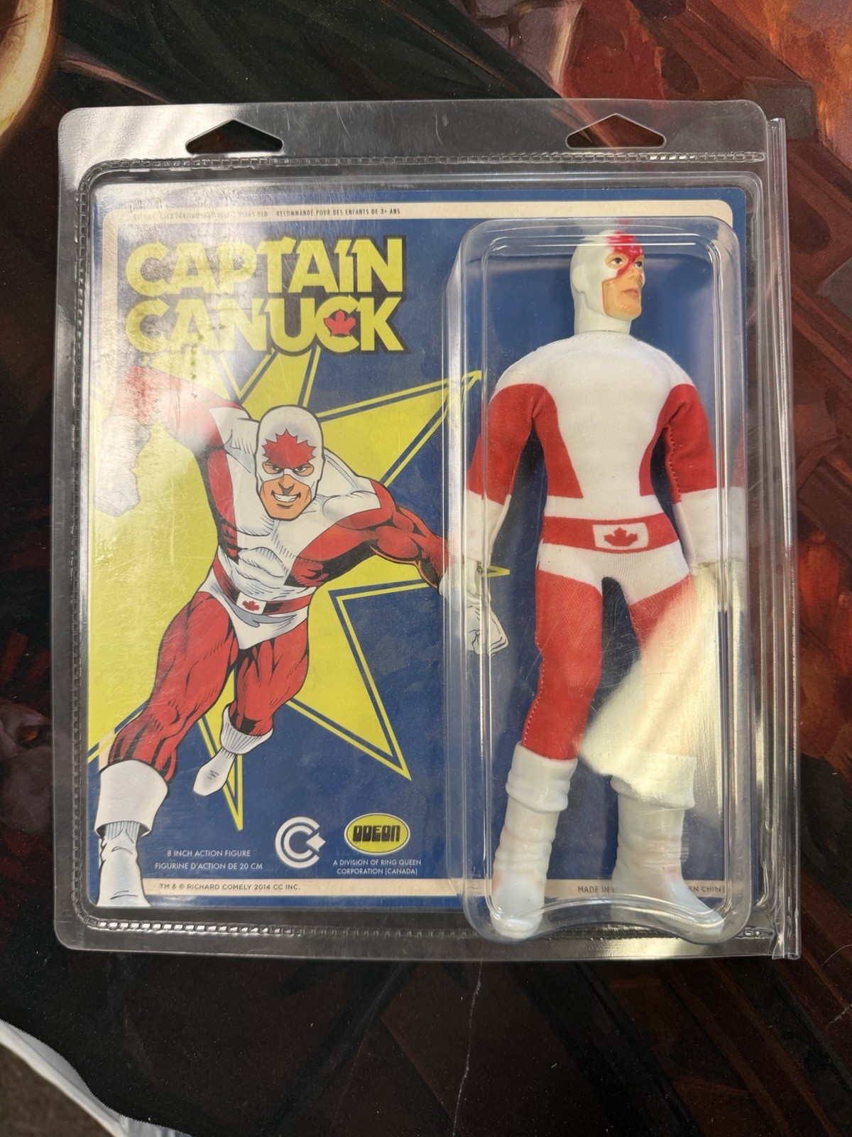 Captain Canuck Figure New in Box Rare Hard to Find (Odeon Toys, 2014) Captain Canuck Figure New in Box Rare Hard to Find (Odeon Toys, 2014)