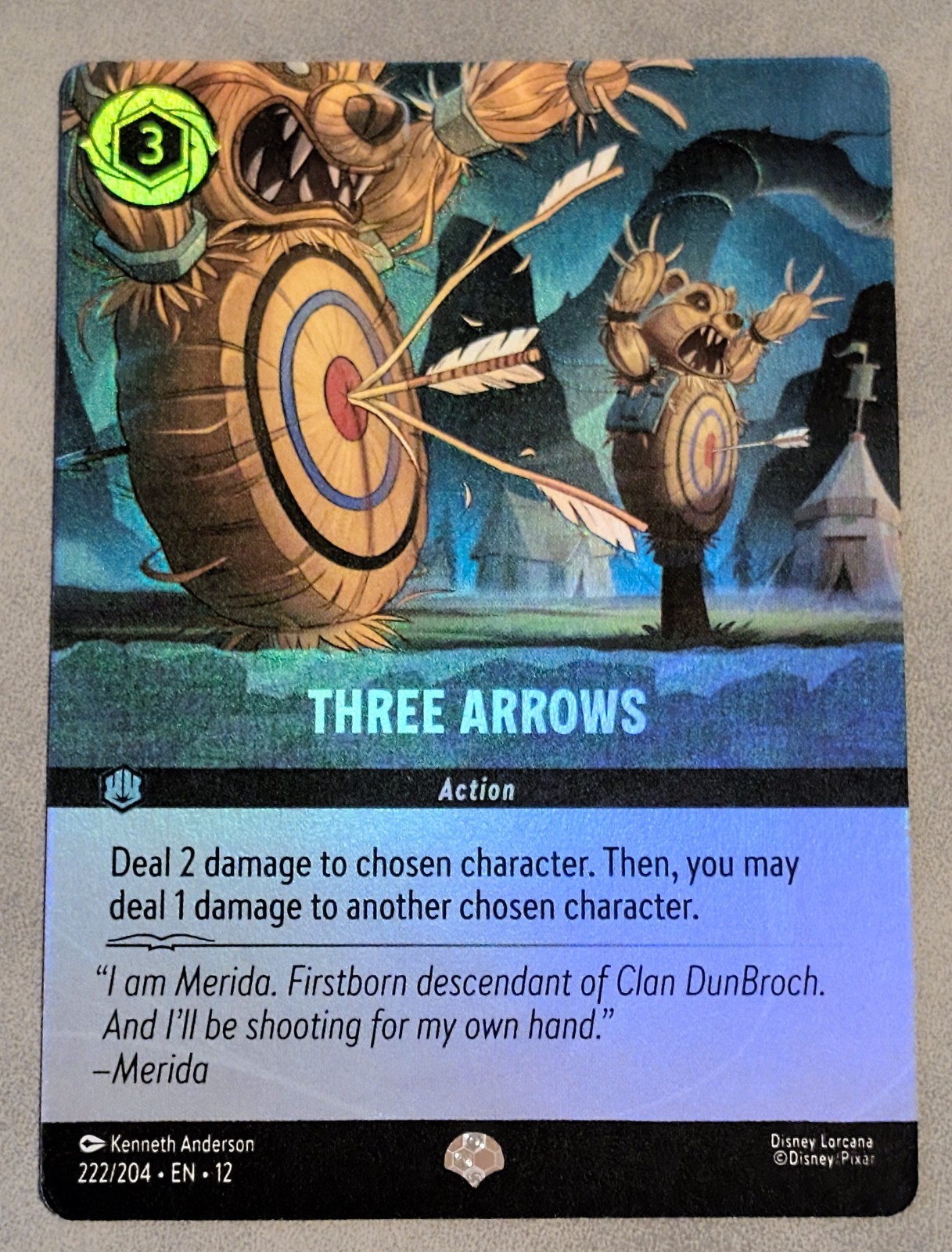 Three Arrows (Epic) 222/204 Wilds Unknown Holo
