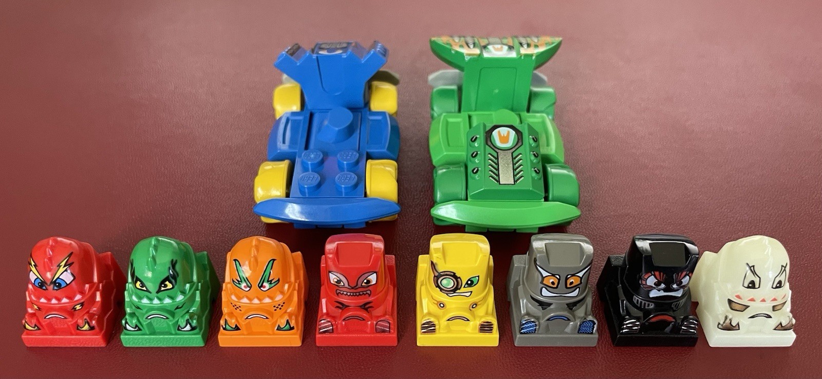 Lego Crash It Racers Xalax 2001 Lot With Ghost 4578 Glow In The Dark RARE OOP