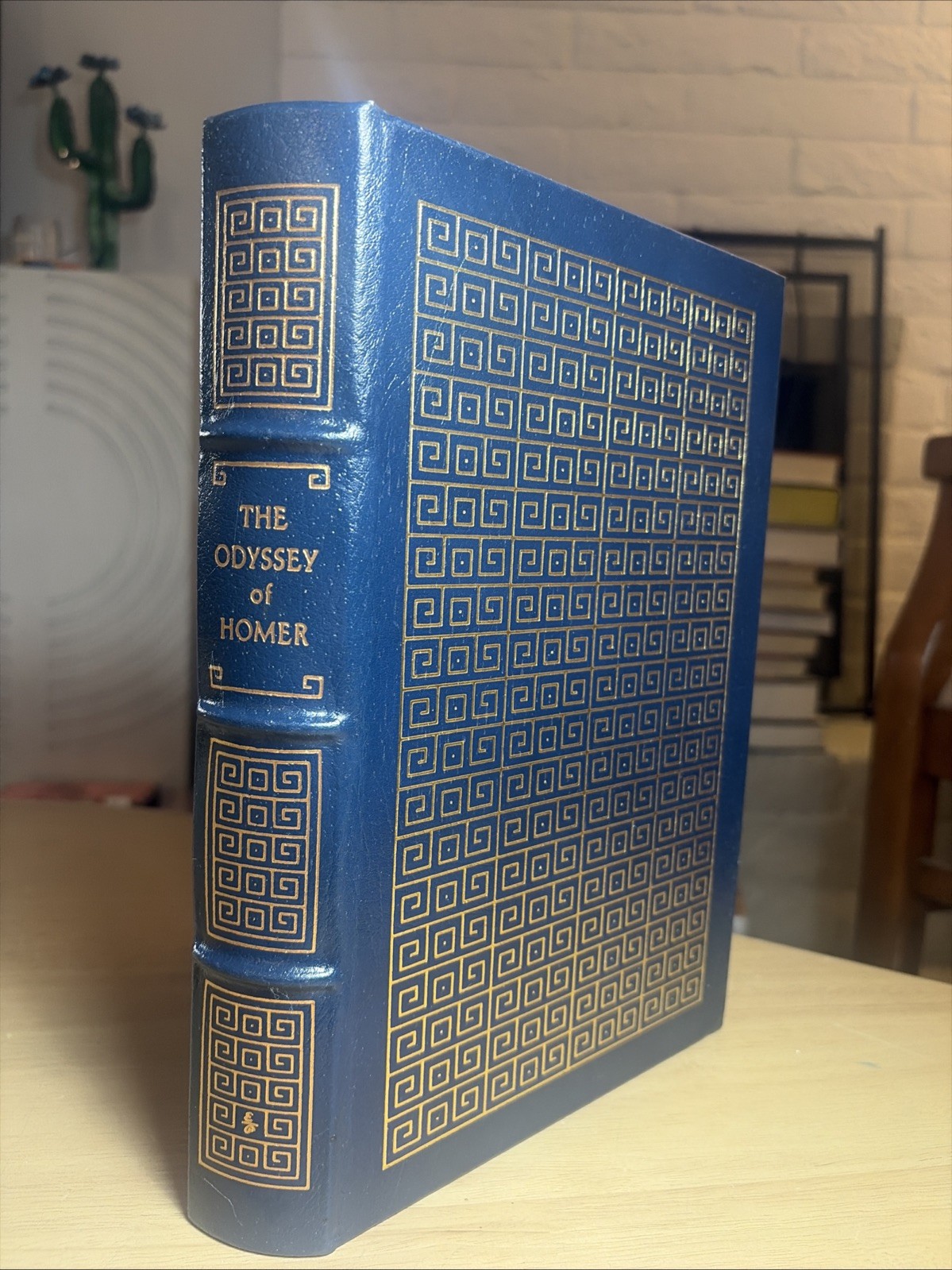 Homer THE ODYSSEY 1978 Easton Press Leather Alexander Pope Flaxman ~ AS NEW