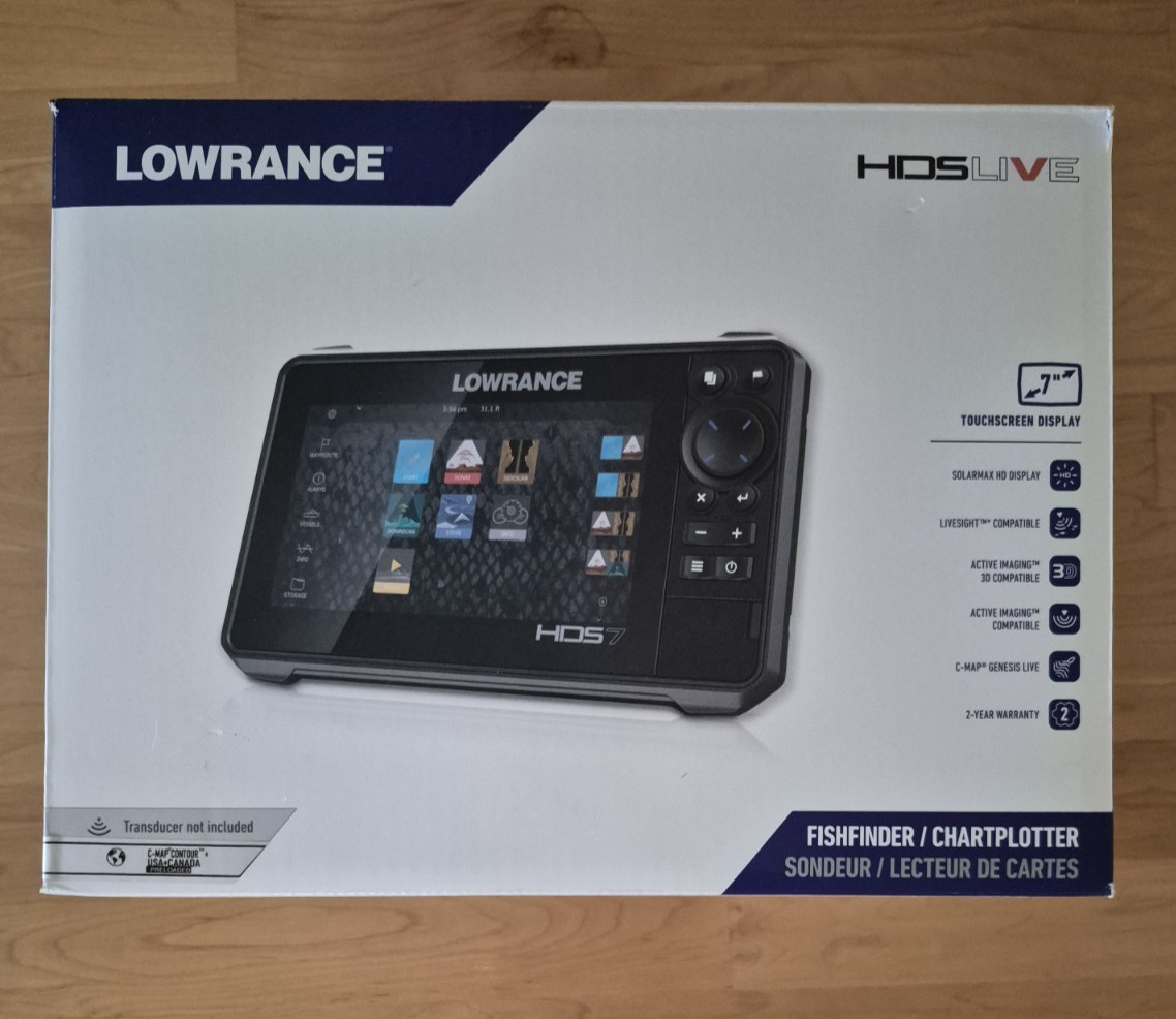 Lowrance HDS7 LIVE FishfinderChartplotter NEW IN BOX Lowrance HDS7 LIVE FishfinderChartplotter NEW IN BOX