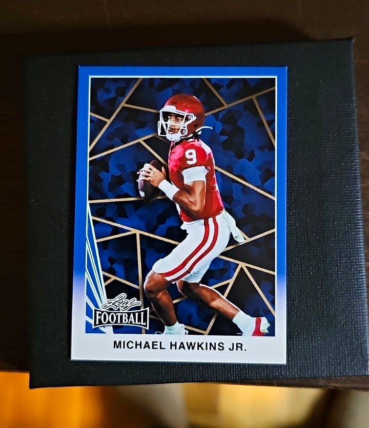 2024 Leaf Football Michael Hawkins Jr. Oklahoma Sooners R90B-200 25/50