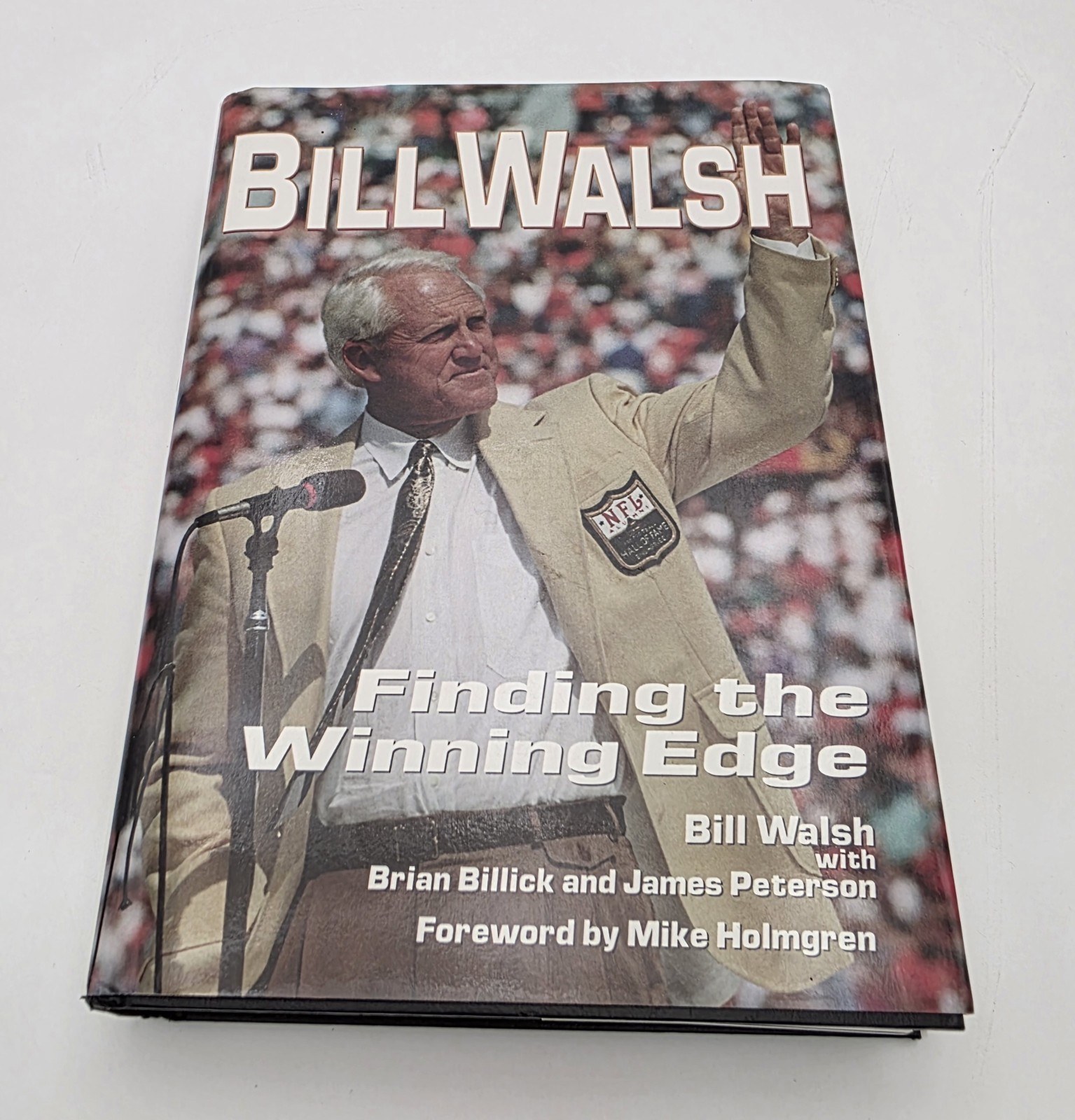 Bill Walsh Finding the Winning Edge Hardcover 1998 – Rare 49ers Coaching Book