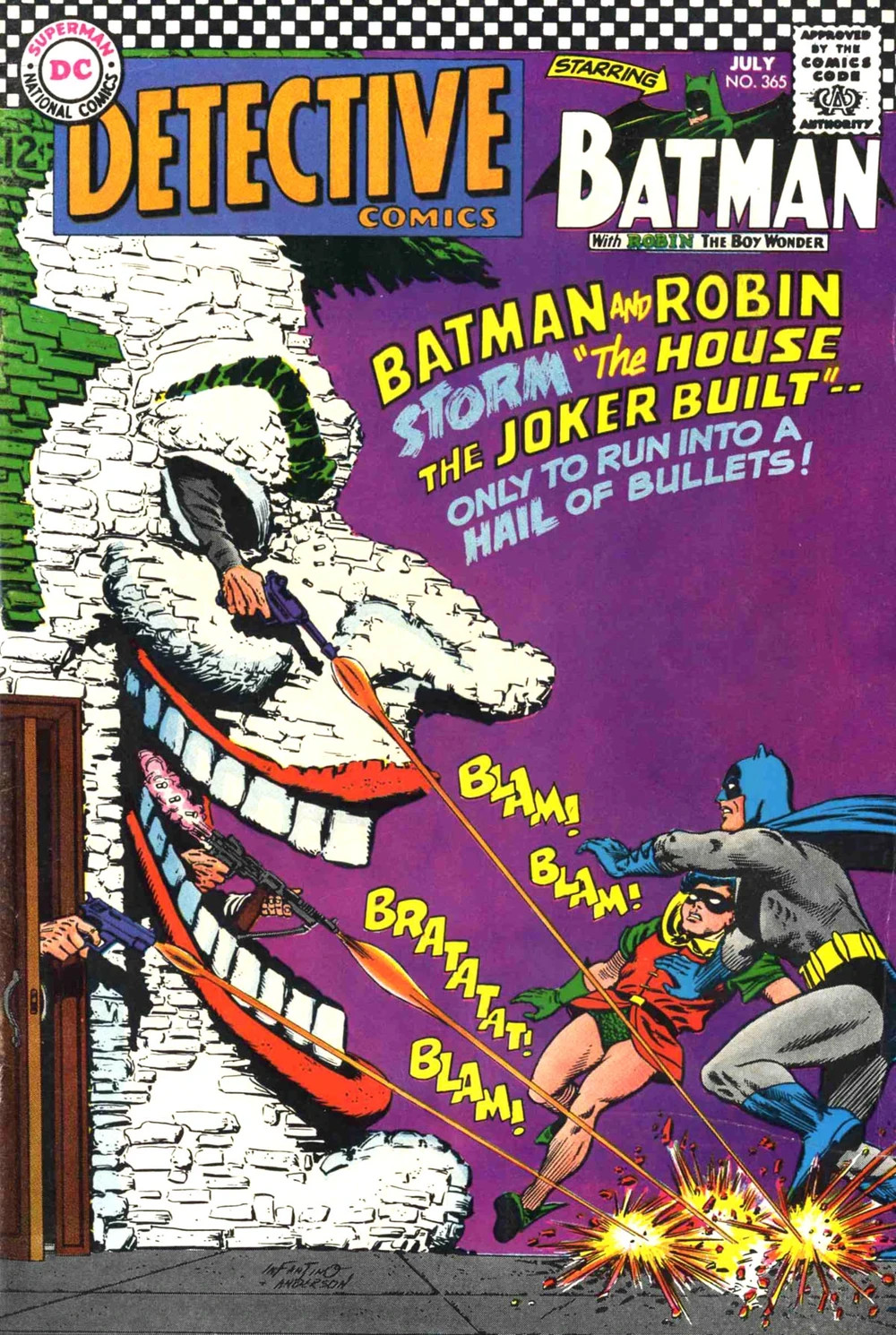 JOKER and BATMAN - vintage lot of comic books includes $0.12 1967 DETECTIVE #365 JOKER and BATMAN - vintage lot of comic books includes $0.12 1967 DETECTIVE #365