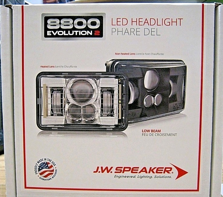 NEW SET of 2 JW SPEAKER LED LOW BEAM HEADLIGHTS 4
