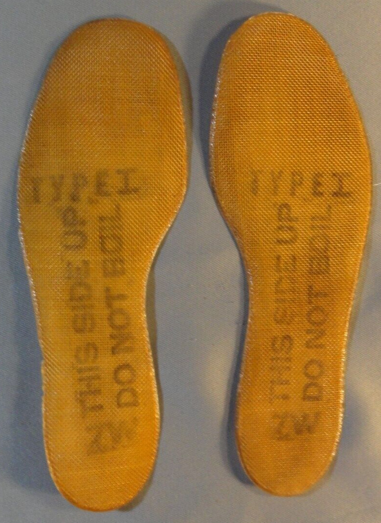 NEW RO-SEARCH USGI VIETNAM ERA SPIKE PROTECTIVE JUNGLE BOOT VENTED INSOLES 7W