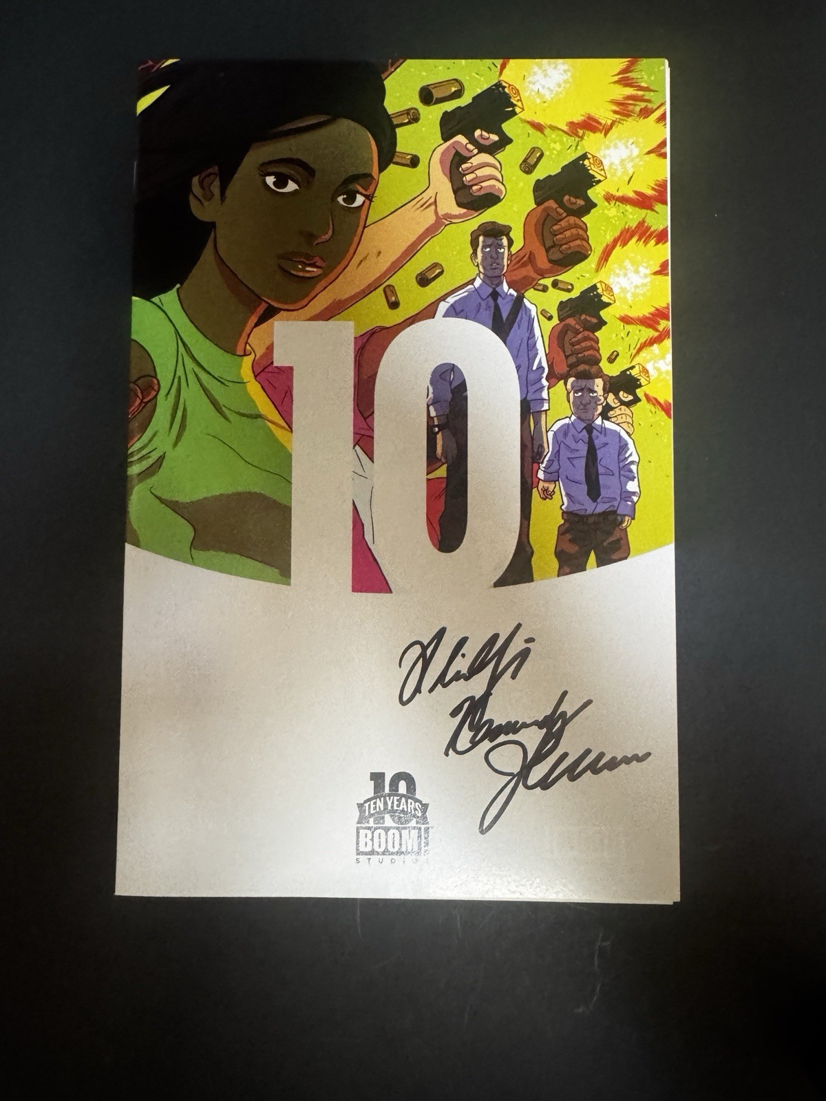 Last Sons Of America #1  1:10 Retailer Incentive Signed Phillip Kennedy Johnson