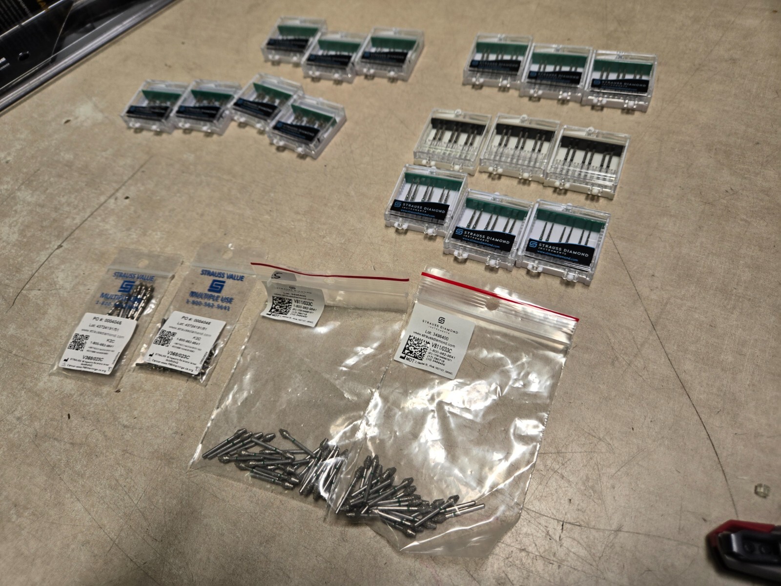 20 New Packs of Strauss Diamond Instruments PRICED TO SELL