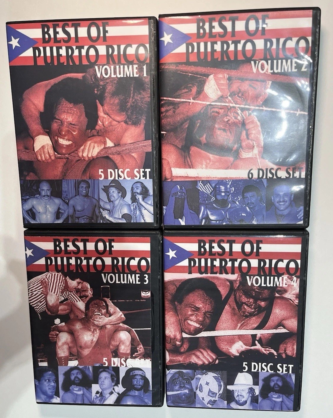 BEST OF PUERTO RICO WRESTLING DVD LOT Bruiser Brody Carlos Colon WWC NWA WWF BEST OF PUERTO RICO WRESTLING DVD LOT Bruiser Brody Carlos Colon WWC NWA WWF