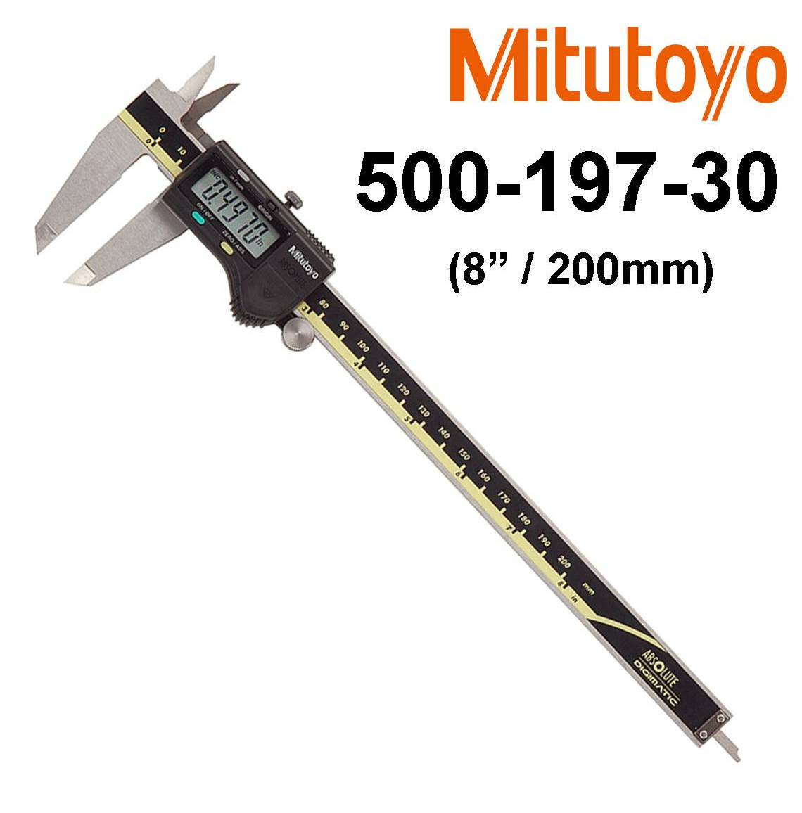 Mitutoyo 500-197-30 200mm/8 Mitutoyo 500-197-30 200mm/8