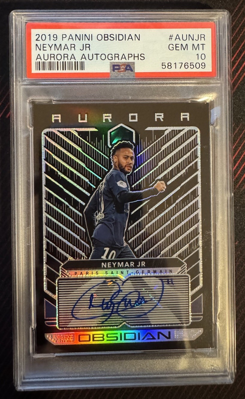 2019 Panini Onsidian Neymar Jr PSA 10 AUTO Gem MT 06/25 2019 Panini Onsidian Neymar Jr PSA 10 AUTO Gem MT 06/25