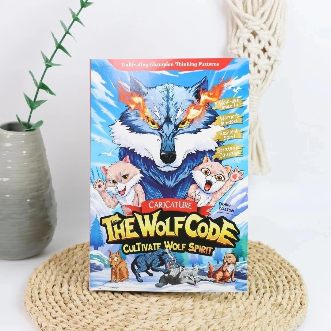 The-Wolf Code Cultivate Wolf Spirit Growth Mindset Children's Book English The-Wolf Code Cultivate Wolf Spirit Growth Mindset Children's Book English