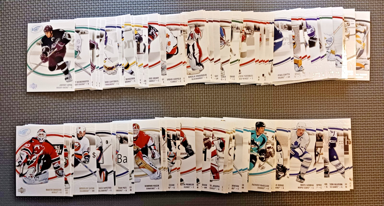 2005-06 Upper deck Ice Base Set 1-100 NM 2005-06 Upper deck Ice Base Set 1-100 NM