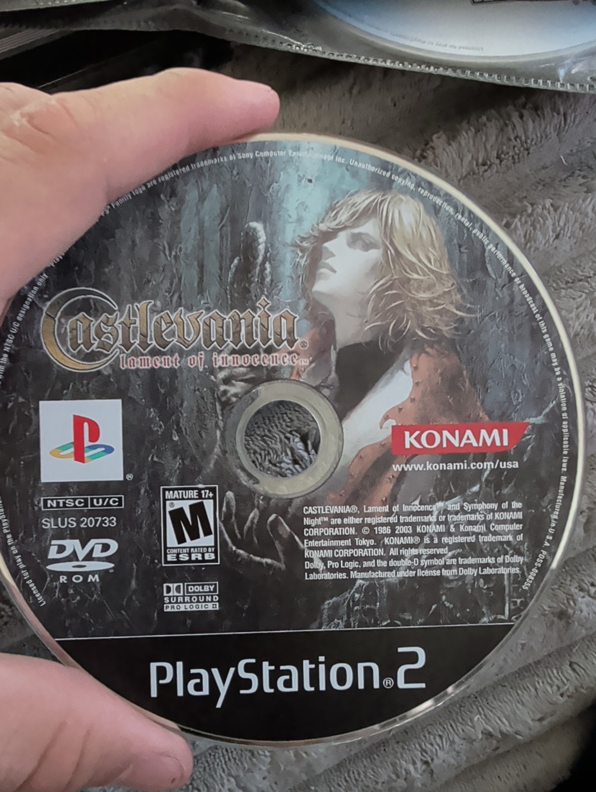 Castlevania: Lament of Innocence (Sony PlayStation 2, 2003) Castlevania: Lament of Innocence (Sony PlayStation 2, 2003)