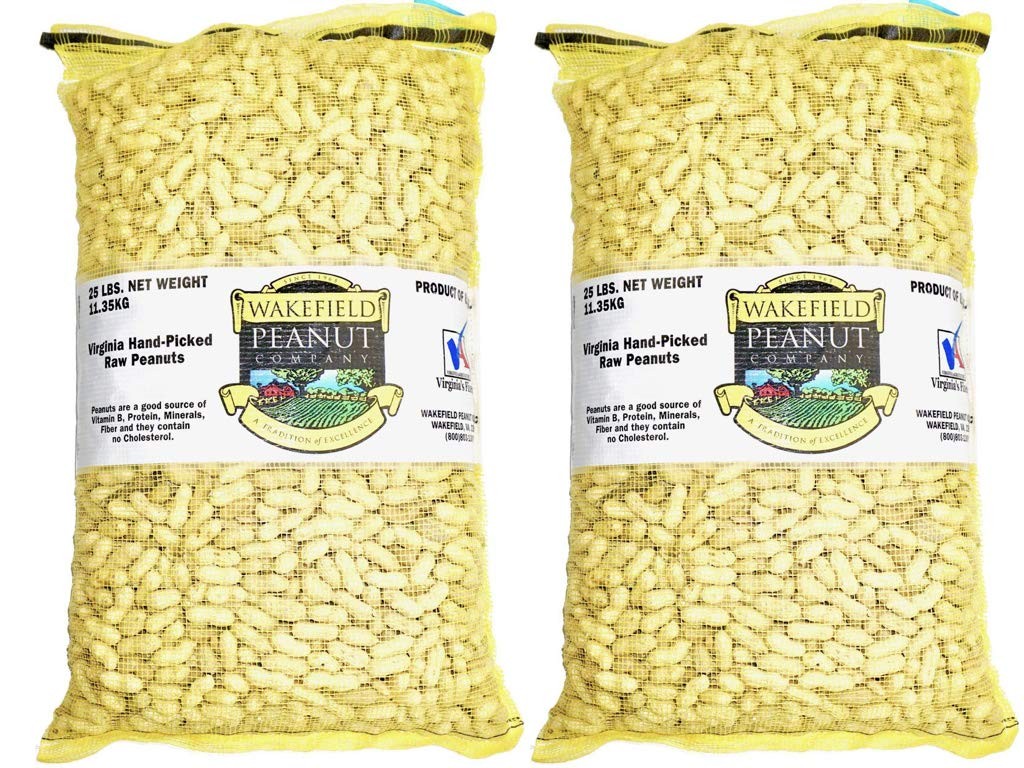 Wakefield Premium Virginia Peanuts In-Shell for Squirrels & Wildlife 50 LB Bulk