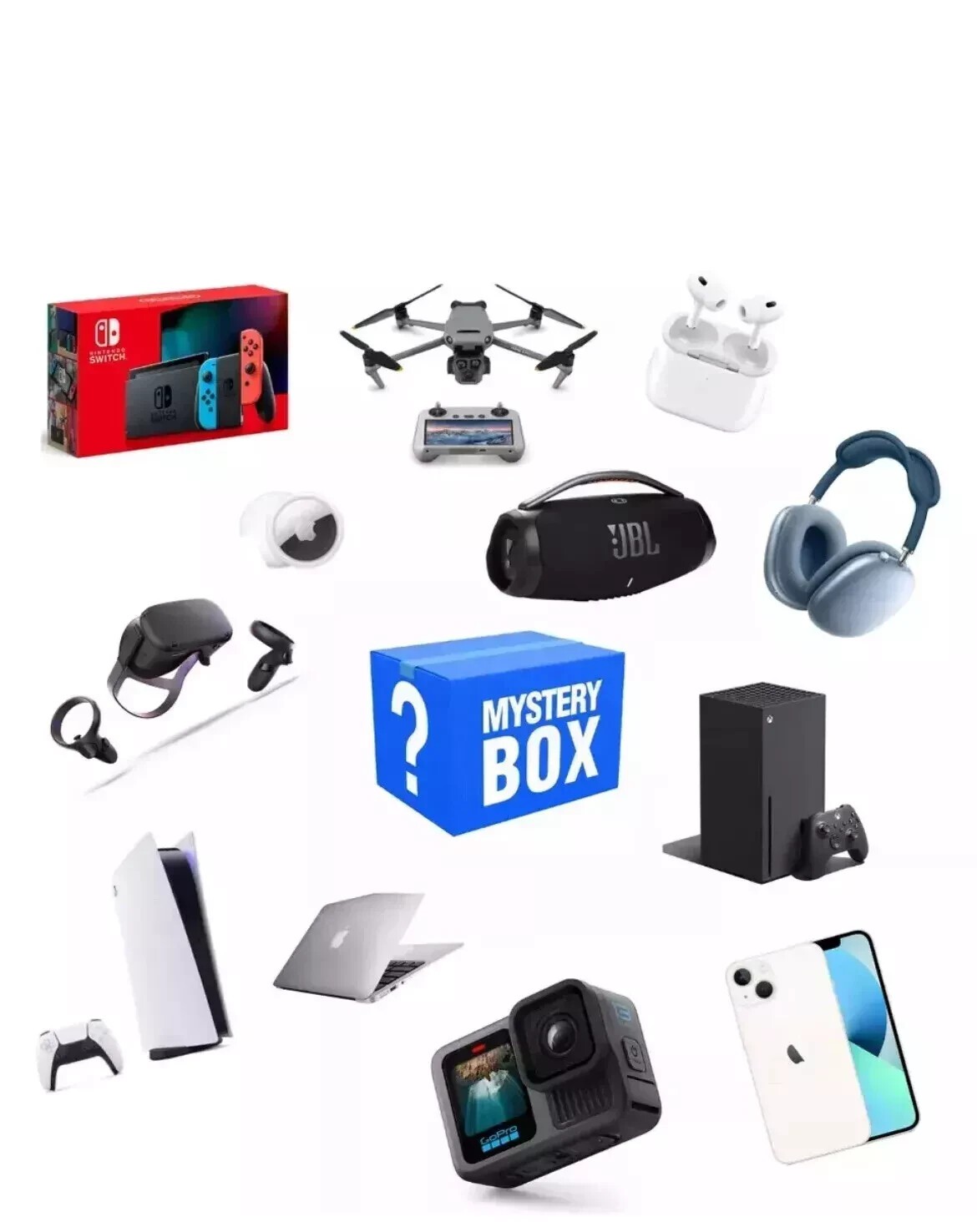 Mystery Loot Electronic Box All Brand New2025Read Description