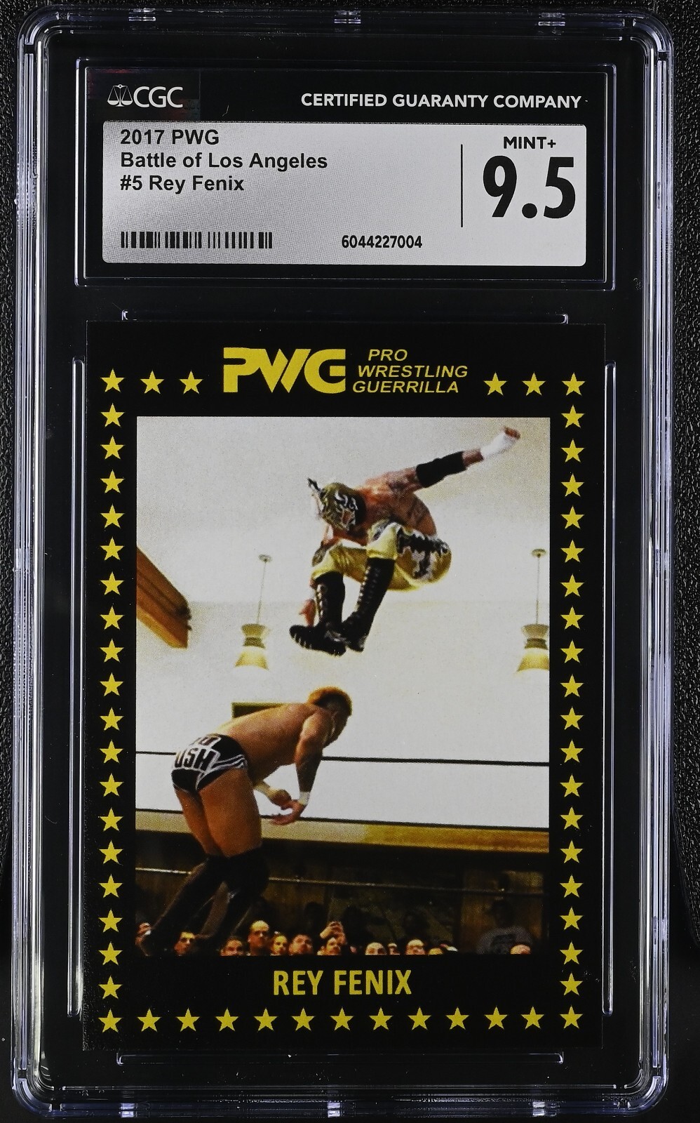 CGC 9.5 2017 Rey Fenix PWG AEW Battle of Los Angeles True Rookie WWE RC CGC 9.5 2017 Rey Fenix PWG AEW Battle of Los Angeles True Rookie WWE RC