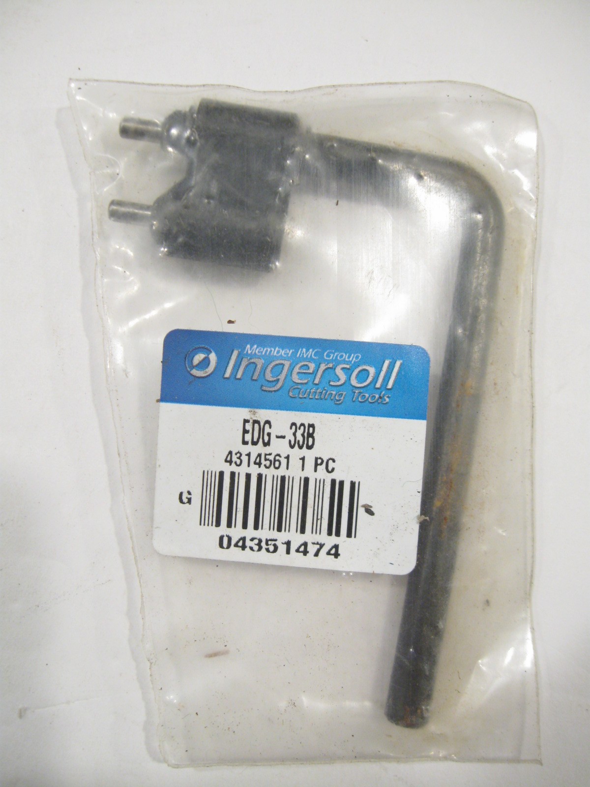 Ingersoll Cutting Tools:   Extractor Tool 4351474; Part: EDG-33B NOS NIP