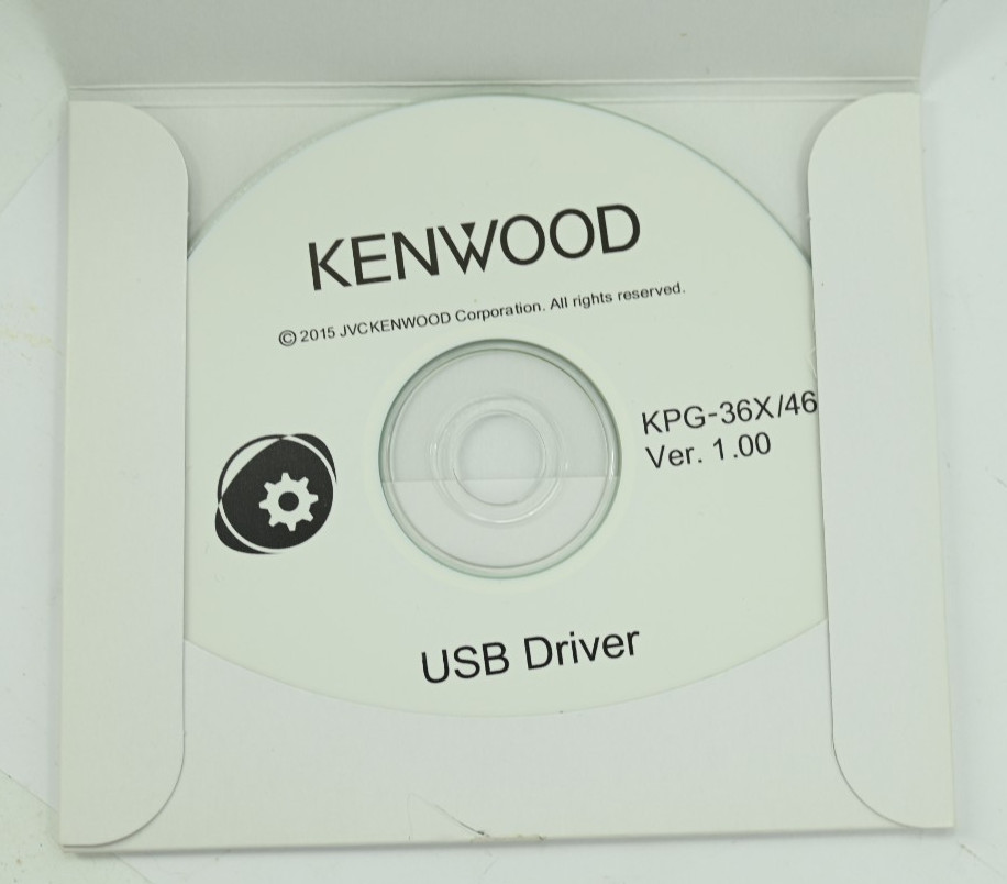 Genuine Kenwood KPG-36X/46 USB Driver Version 1.00