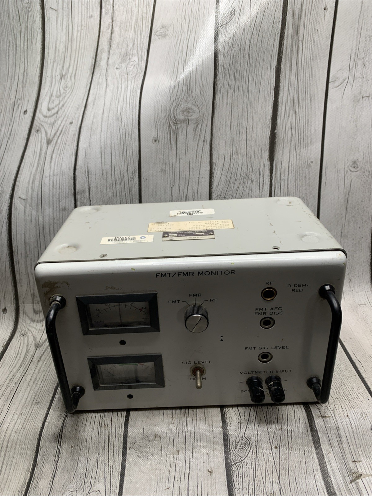Vintage Collins Radio FMT/FMR Monitor 70H3 MW Test Set RML-6 FAA