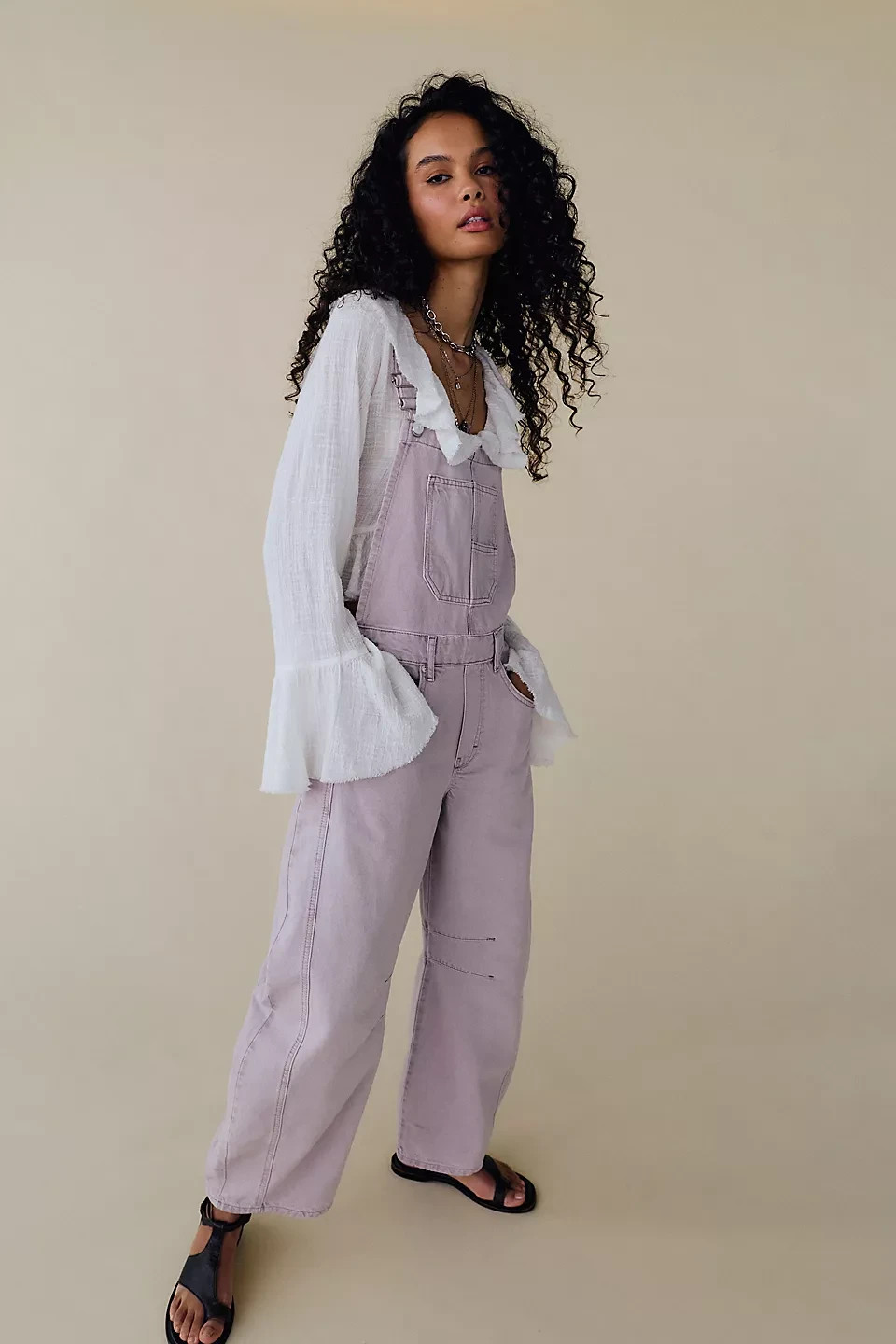 Freepeople - We The Free Good Luck Barrel Overalls