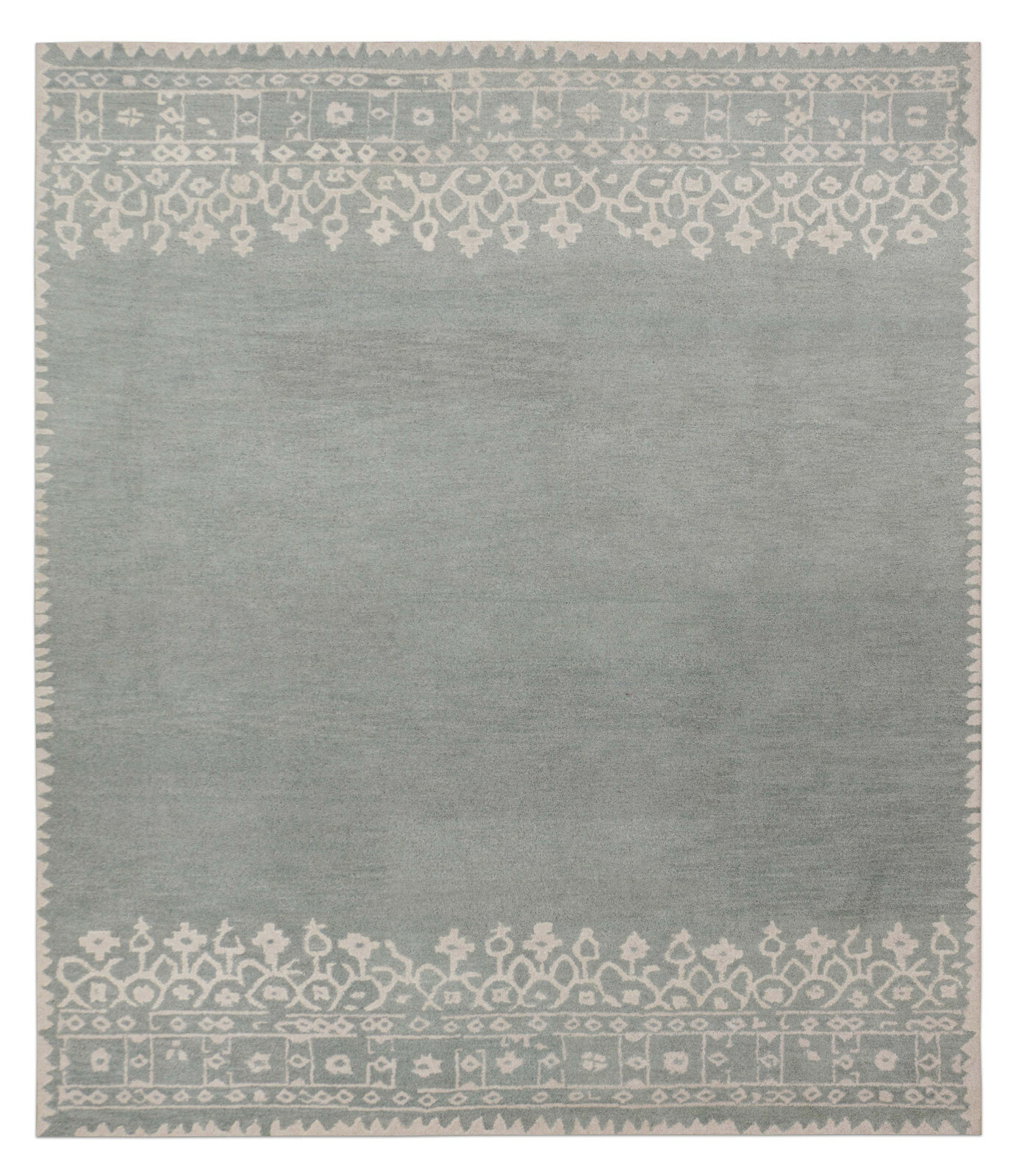 New isaac Porcelain Blue Modern Design Contemporary Handmade Tufted Woolen Rugs