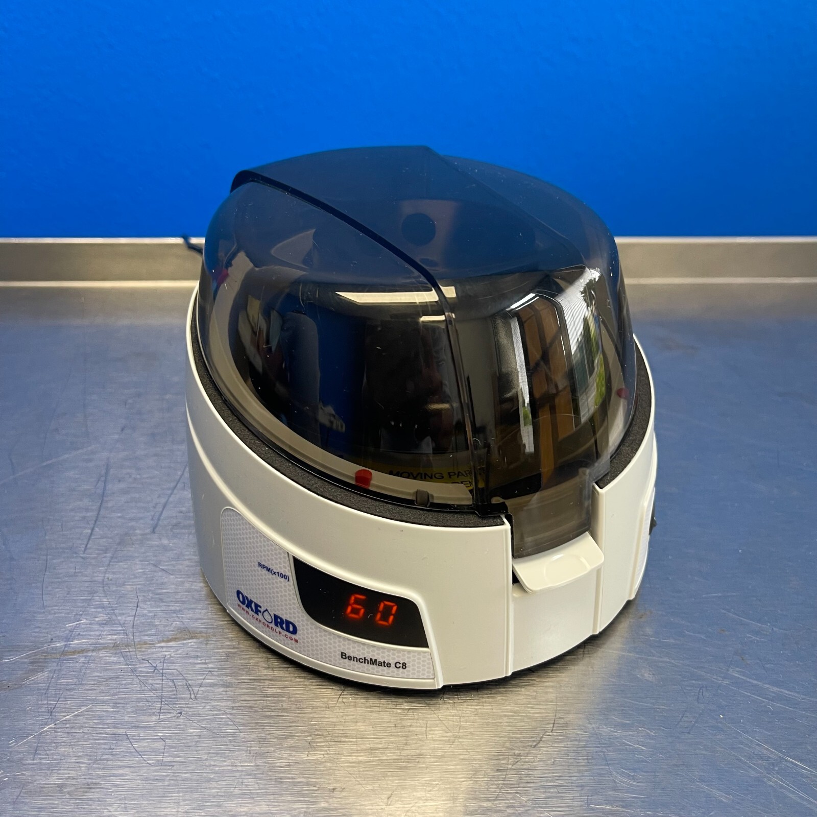 Oxford BenchMate C8 Micro Centrifuge Benchtop Quick Spindown 600 RPM 15 W Lab