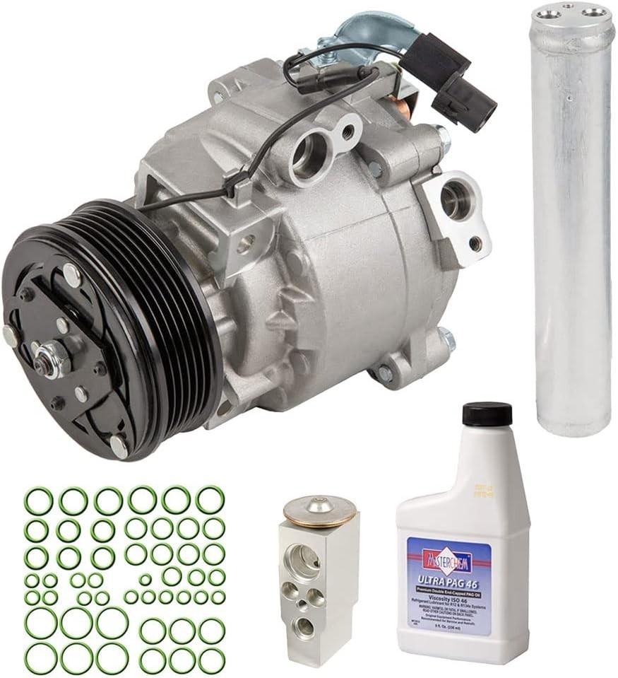 For Mitsubishi Lancer Outlander 2008-09 AC Compressor w/ A/C Repair Kit *NEW*