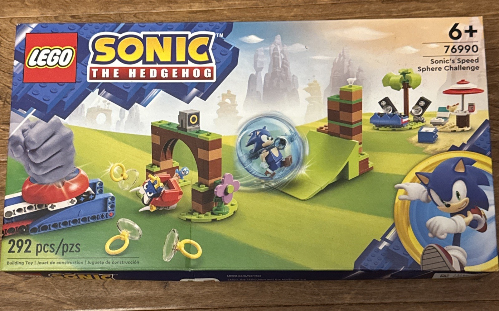LEGO Sonic: Sonic\'s Speed Sphere Challenge (76990) Brand New LEGO Sonic: Sonic\'s Speed Sphere Challenge (76990) Brand New