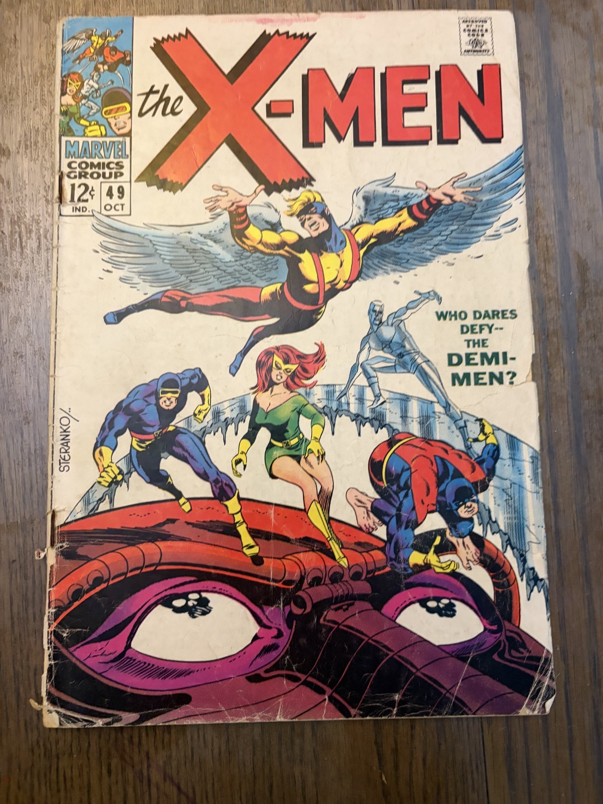 The X-Men #49 (Marvel Comics October 1968)