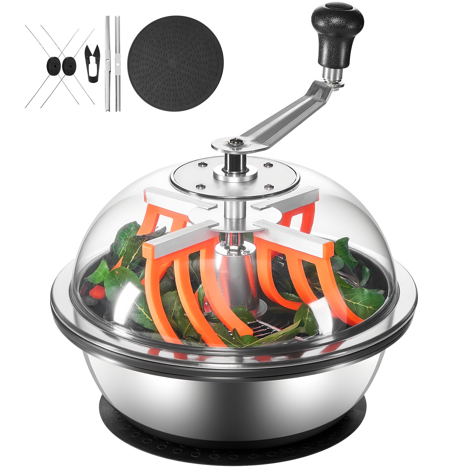 Uimoso Manual Bud Leaf Trimmer 13-Inch Bowl for Hydroponic Plant Pruning