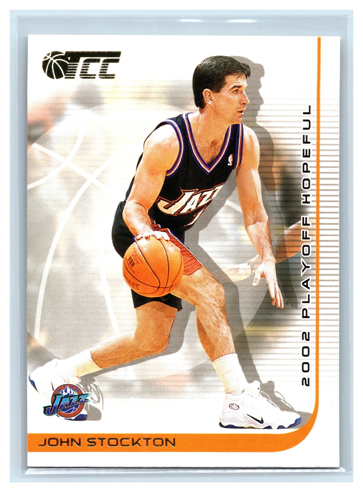 2001-02 Topps TCC John Stockton Utah Jazz